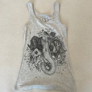 Recycle love elephant tank